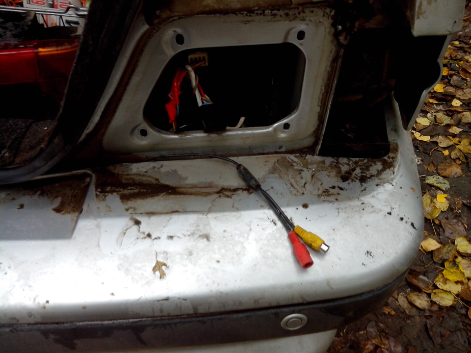 Камера заднего вида — Lada 2115, 1,5 л, 2004 года | электроника | DRIVE2