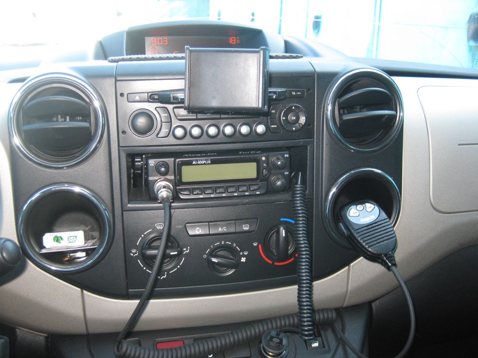 Рация — Citroen Berlingo (2G), 1,6 л, 2012 года | тюнинг | DRIVE2