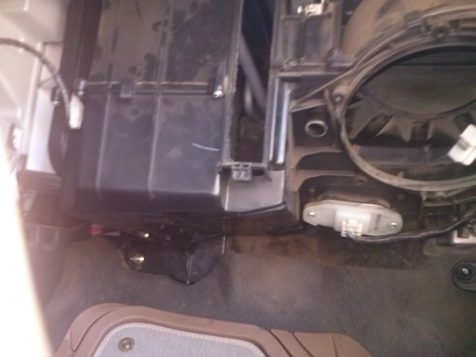 Промывка испарителя кондиционера — Nissan Maxima QX (A33), 2 л, 2004 ...