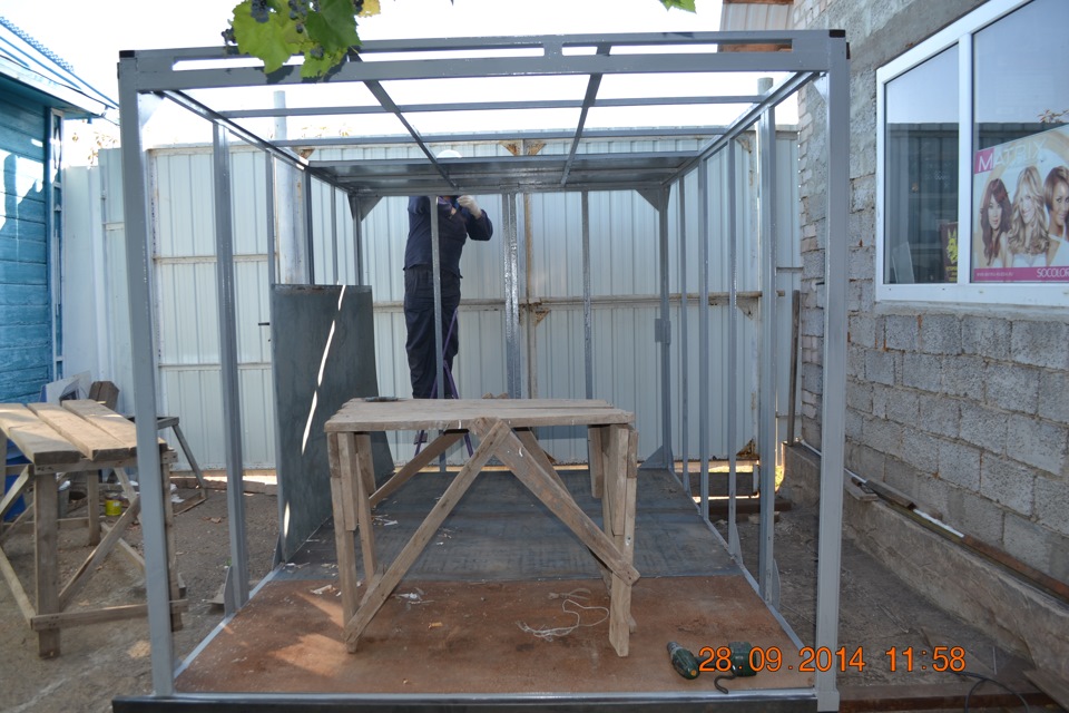 Ремонт будки ч.2 — ГАЗ Газель, 2,5 л, 2008 года | кузовной ремонт | DRIVE2