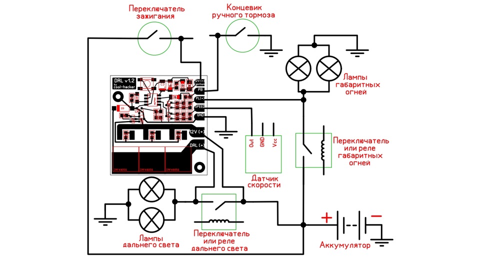 decorashka-krd.ru - Блок управления дневными ходовыми огнями