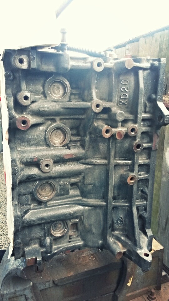 Покраска блока двигателя — Hyundai Tiburon (GK), 2 л, 2004 года ...