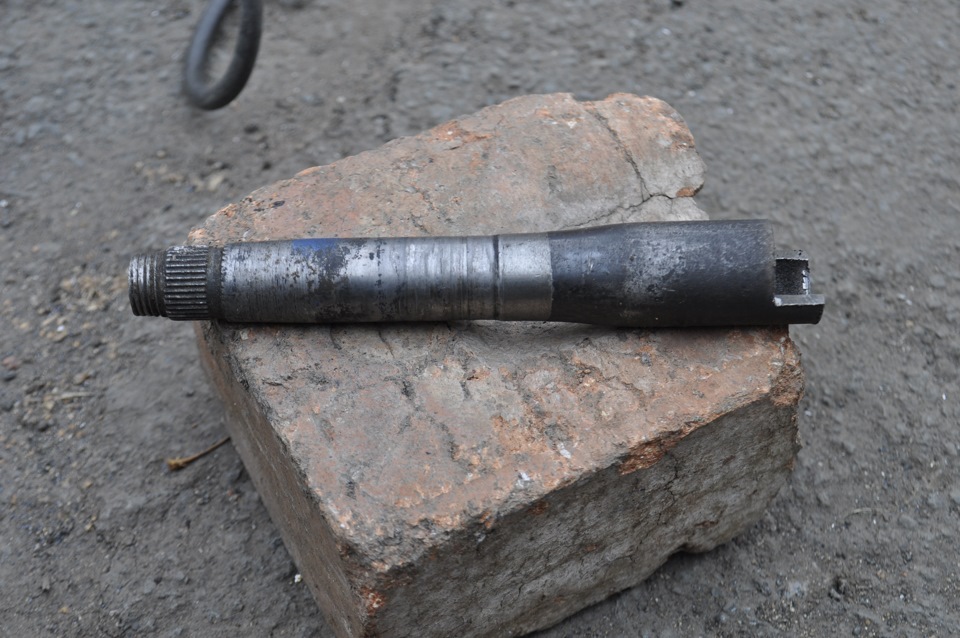 Установка регулируемой рулевой колонки (продолжение). — УАЗ 469, 2,5 л ...