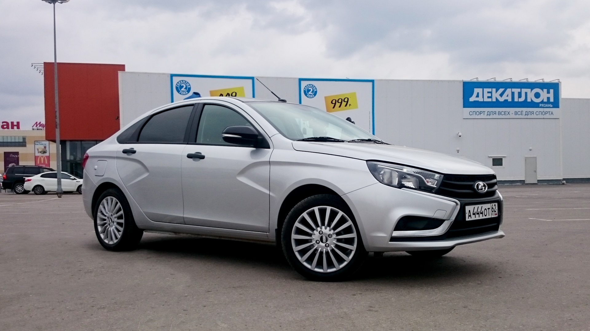 Lada Vesta 1.6 бензиновый 2016 | <Shadow_Line> на DRIVE2