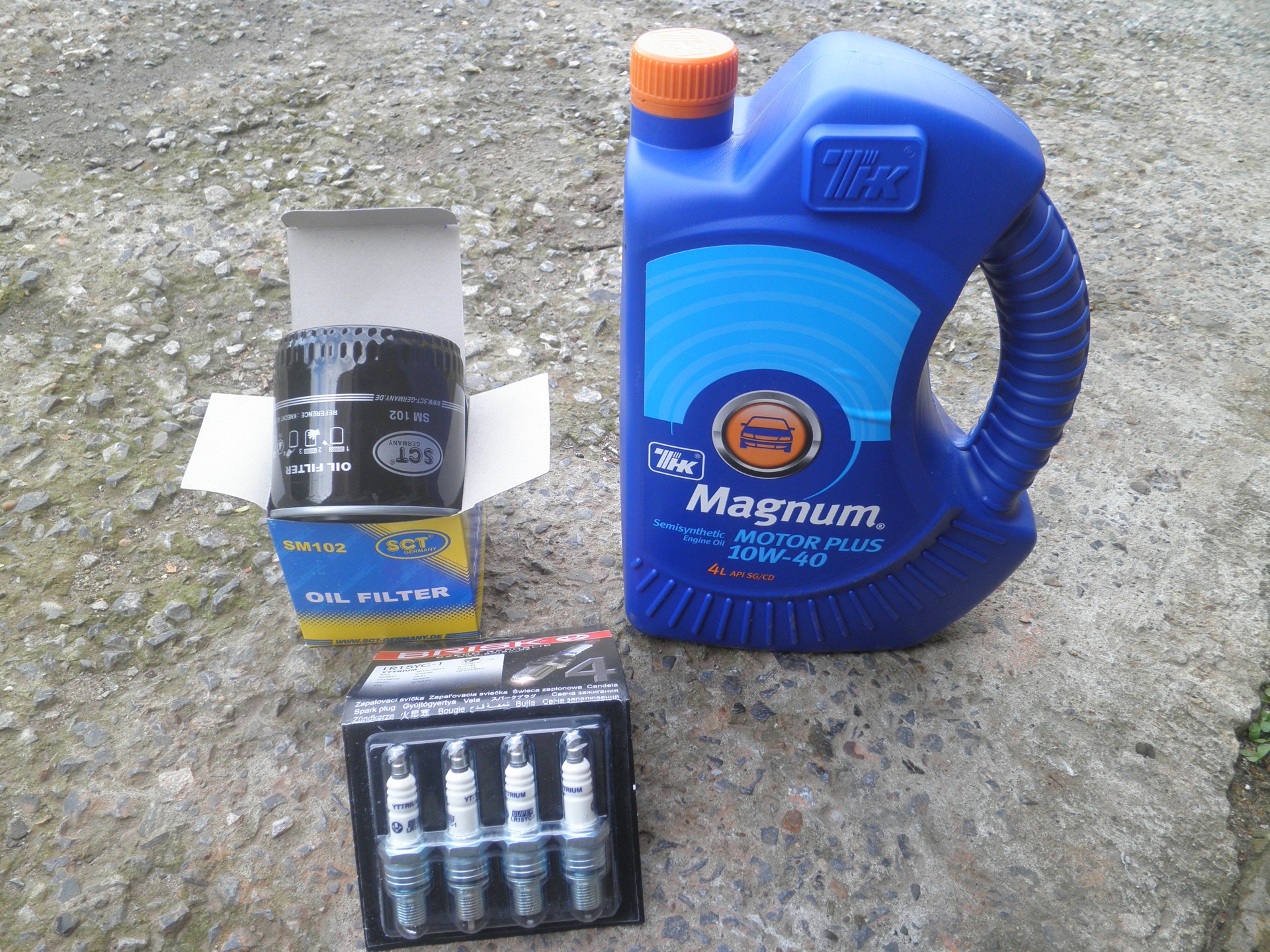 Замена масла, фильтров и свечей — Lada 2107, 1,5 л, 2004 года ...