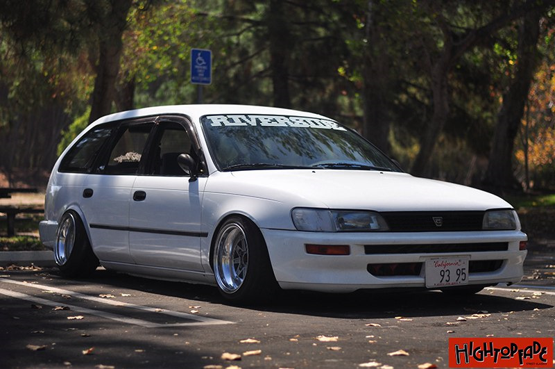 Toyota Corolla 90 stance