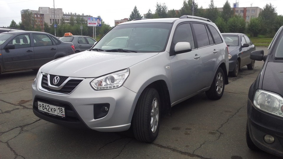 Пробил колесо:боковой порез об бордюр. — ТагАЗ Vortex Tingo, 1,8 л ...