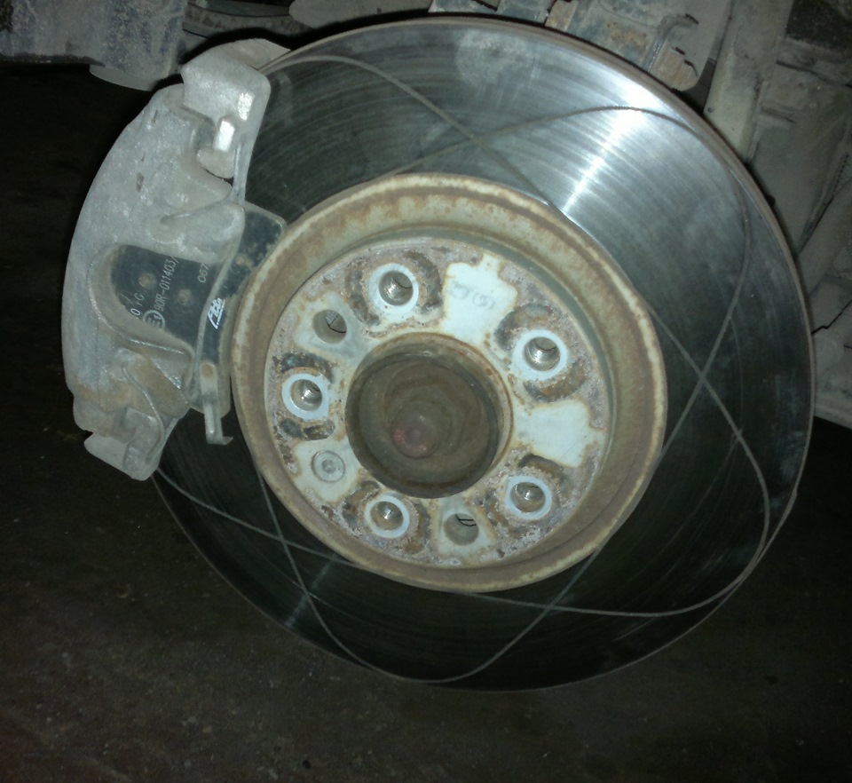Тормозные диски Zimmermann — Opel Astra H, 1,8 л, 2010 года ...