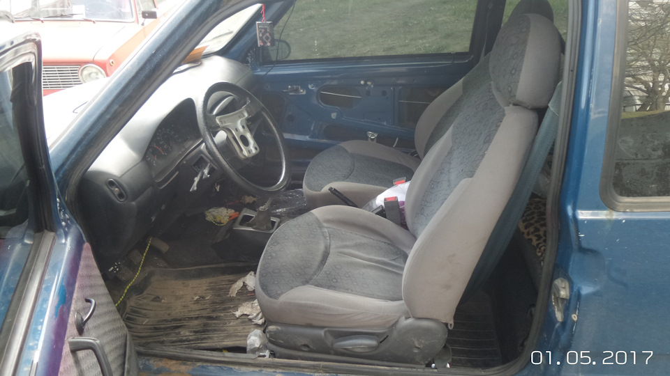 Сиденья матиз — СеАЗ 11113 Ока, 0,8 л, 2002 года | тюнинг | DRIVE2
