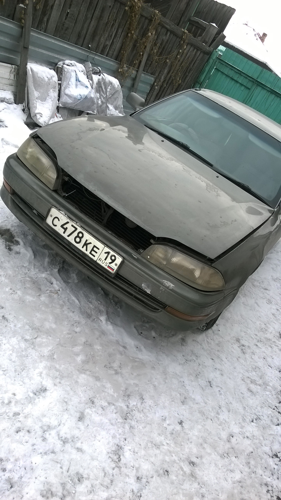 Разбили машинку:( — Toyota Camry (V30), 1,8 л, 1992 года | ДТП | DRIVE2