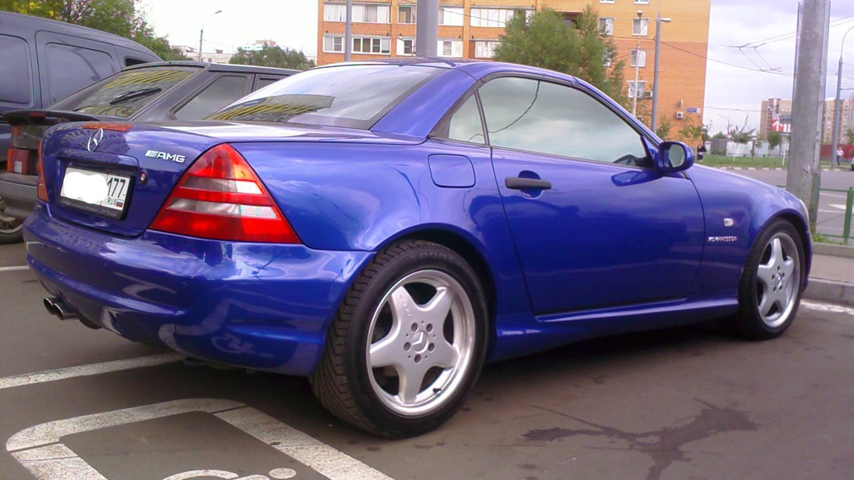 Mercedes-Benz SLK (R170) 2.3 бензиновый 1999 | 250 000 пробега на DRIVE2