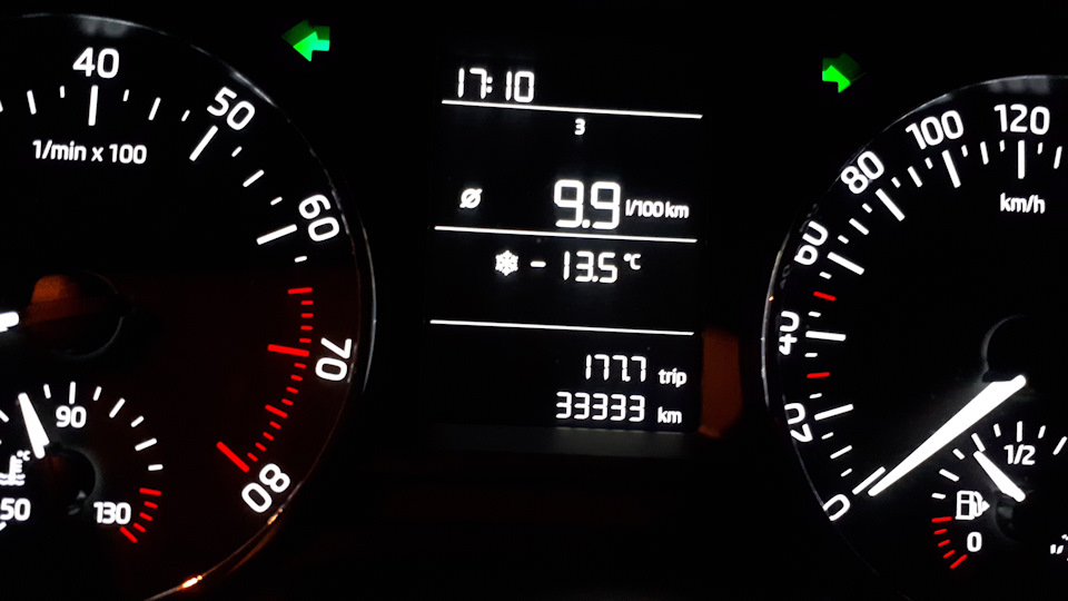 Просто цифры )) — Skoda Octavia A7 Mk3, 1,6 л, 2015 года | просто так ...