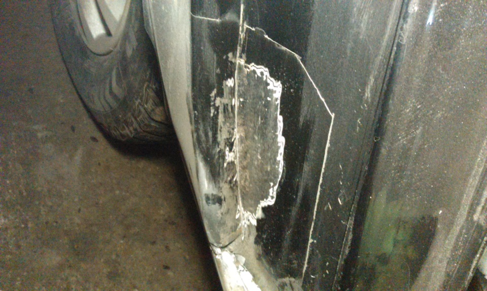 Операция \"ПОРОГИ\". Правая сторона. Изготовление и монтаж. — ГАЗ 3110, 2 ...