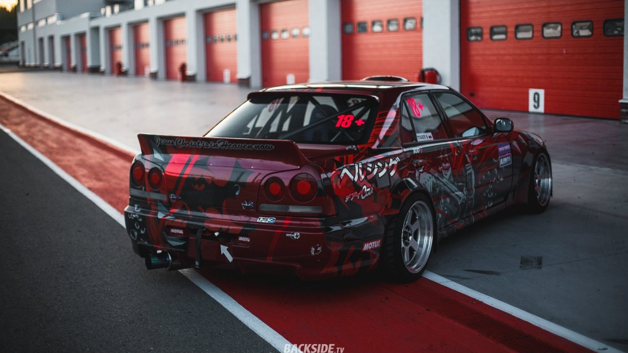 Nissan Skyline r34 Itasha