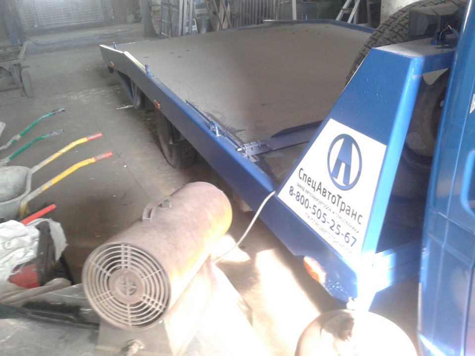 Реклама на борту эвакуатора — ГАЗ Газель, 2,8 л, 2011 года | стайлинг ...