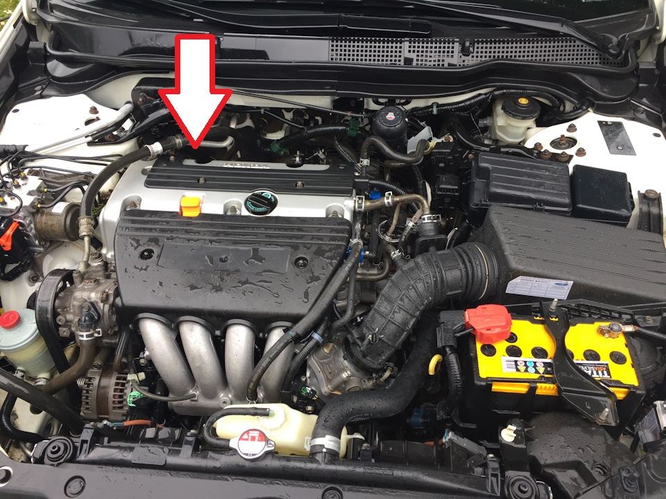 Где находится клапан vtec Замена прокладки клапана VTEC - Honda Accord (7G), 2 л, 2007 года своими руками 
