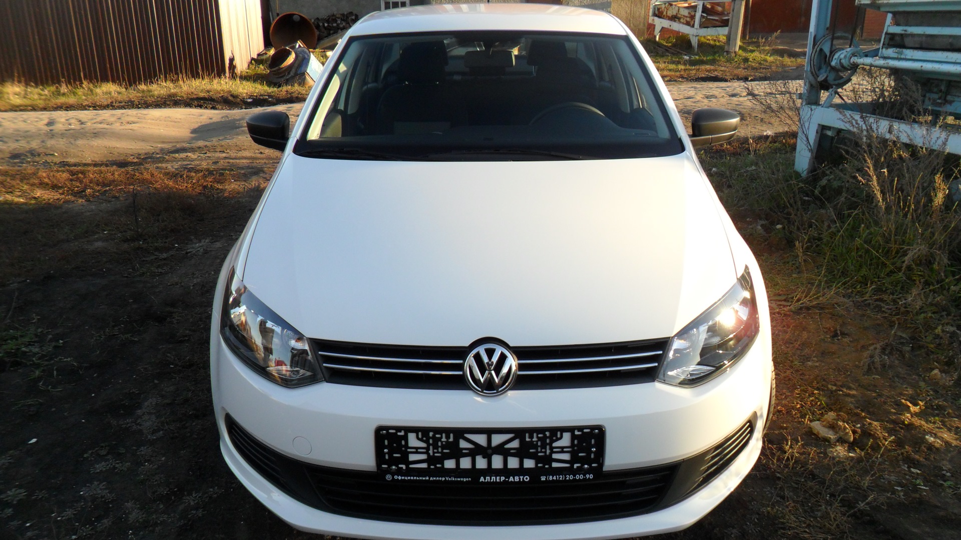 Volkswagen Polo Sedan 1.6 бензиновый 2013 | Нимеч на DRIVE2