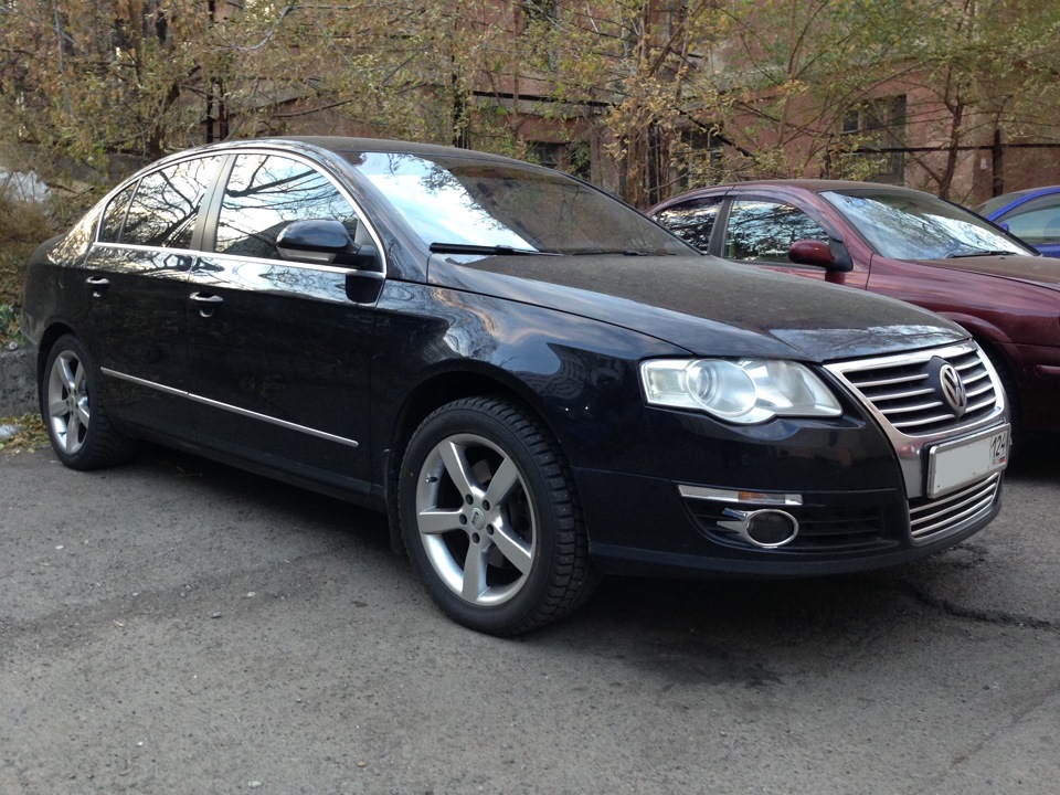 Немного хрома — Volkswagen Passat B6, 2 л, 2006 года | стайлинг | DRIVE2