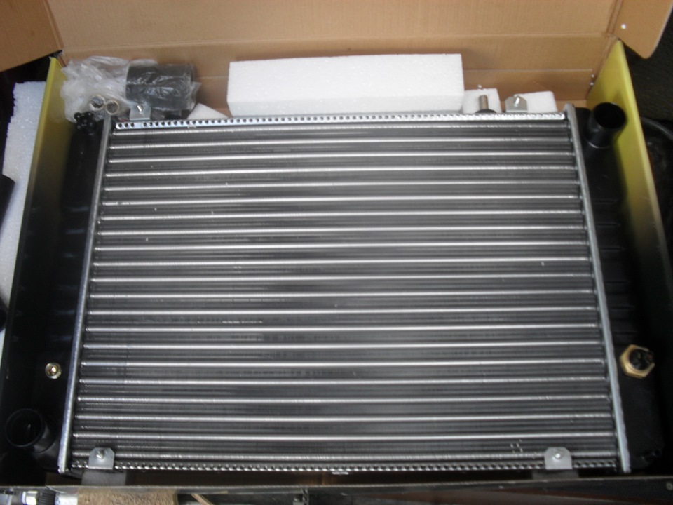 новый радиатор — ГАЗ Соболь, 2,3 л, 2003 года | своими руками | DRIVE2