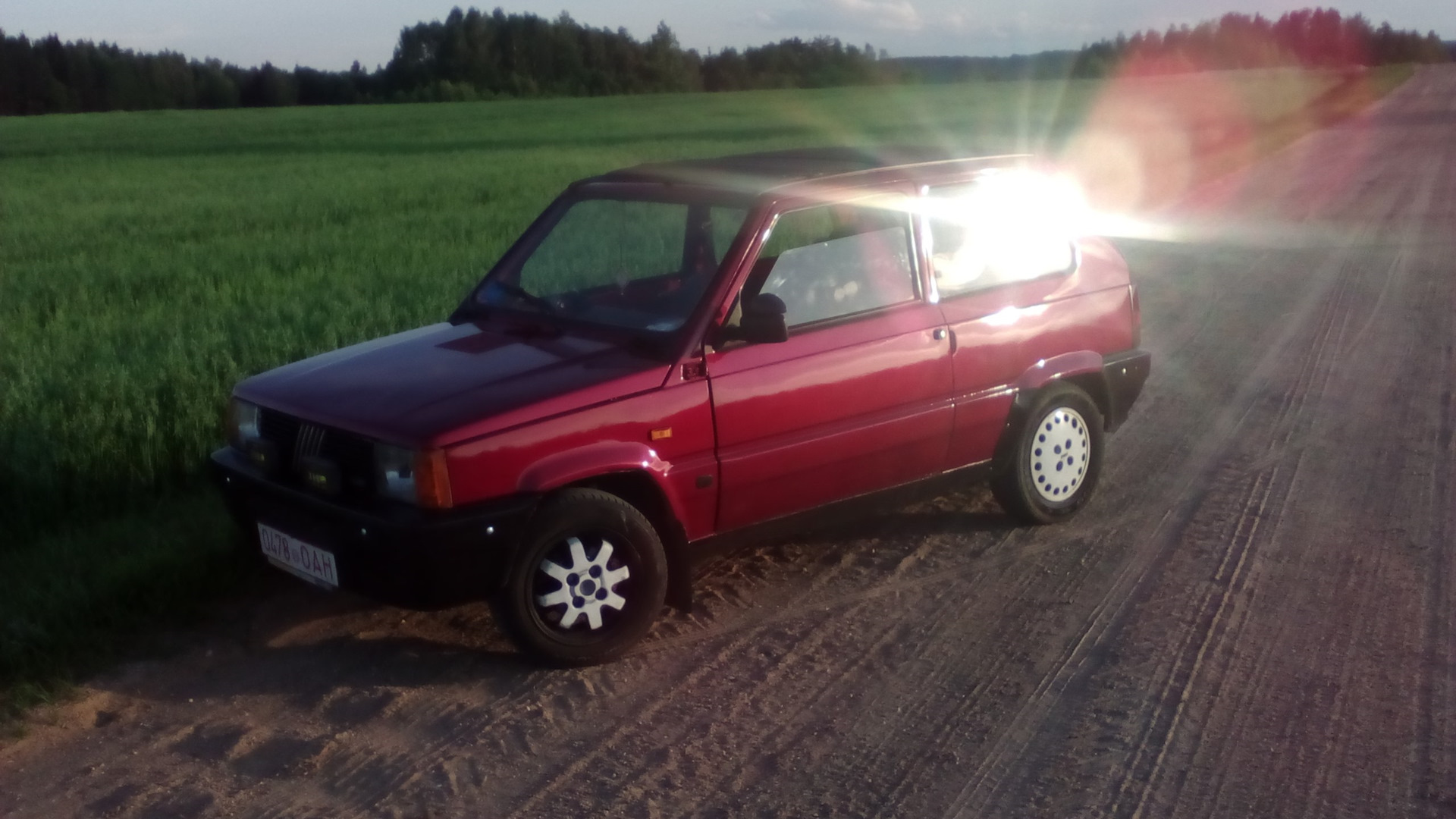 FIAT Panda (1G) 0.7 бензиновый 1991 | open-air на DRIVE2