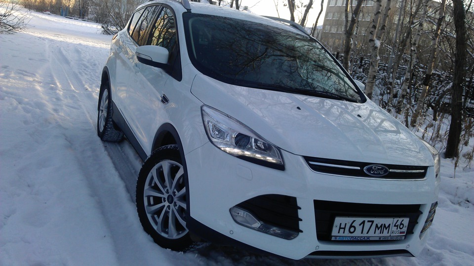 Frozen white ford краска