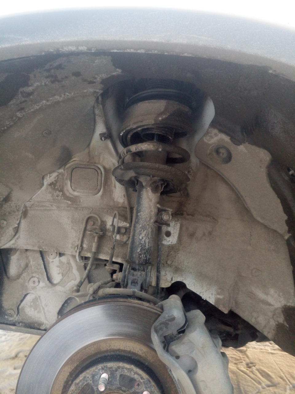 Резиновые вставки в пружины(Автобафферы) — KIA Sorento (2G), 2,4 л ...