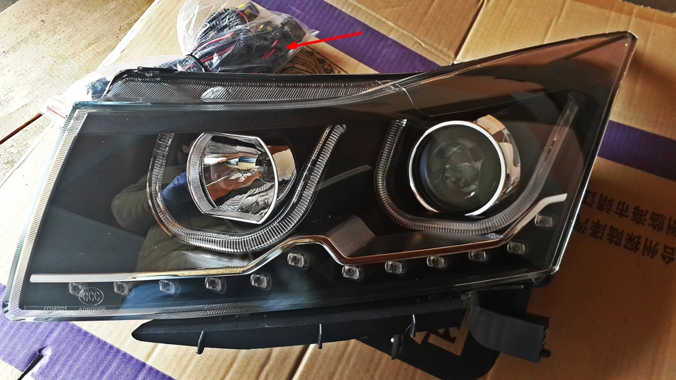 Chevrolet Cruze Winjet Headlight