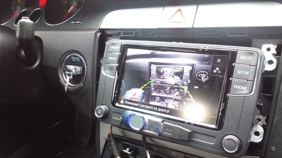 Камера заднего вида к RCD 330 Plus с самодельным таймером — Volkswagen ...