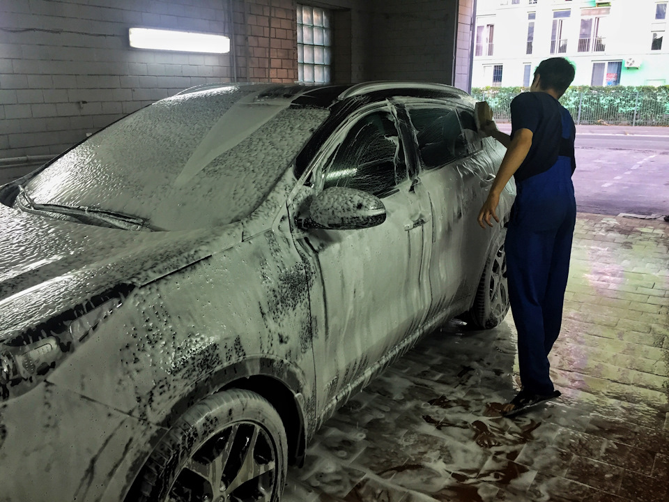 Можно мыть машину на своем участке