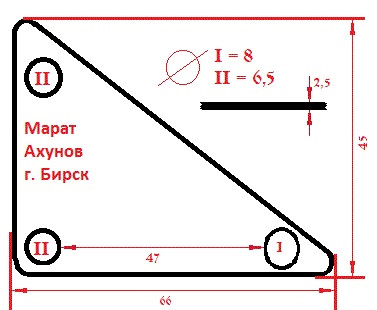 Размеры багажника ваз 2115 чертеж