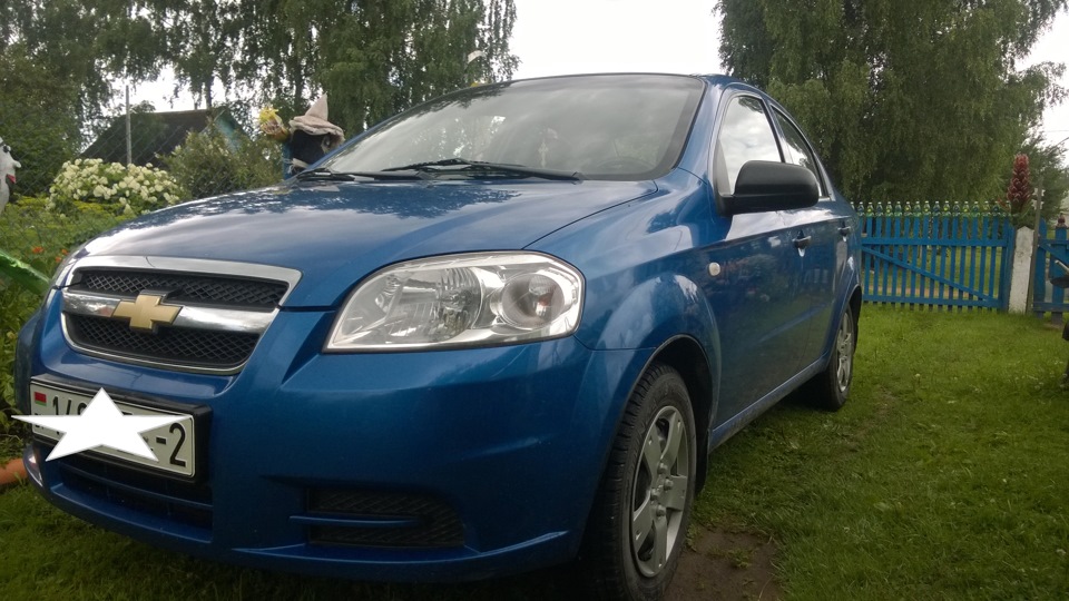 бензин на chevrolet авео