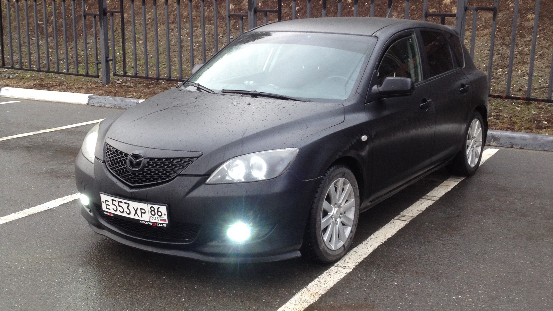 Mazda 3 (1G) BK 1.6 бензиновый 2006 | матовый (Сэм) на DRIVE2