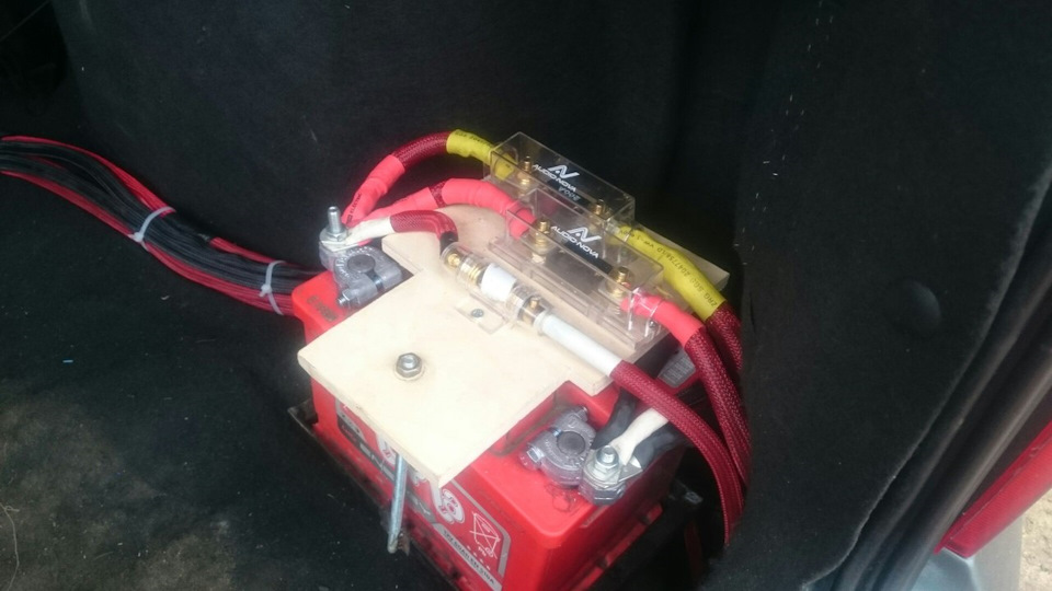 Силовая проводка. Автозвук часть 3.2 — Lada Приора хэтчбек, 1,6 л, 2010 ...