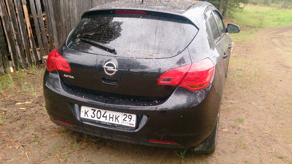 Капельки ulitki;) — Opel Astra J, 1,6 л, 2010 года | просто так | DRIVE2