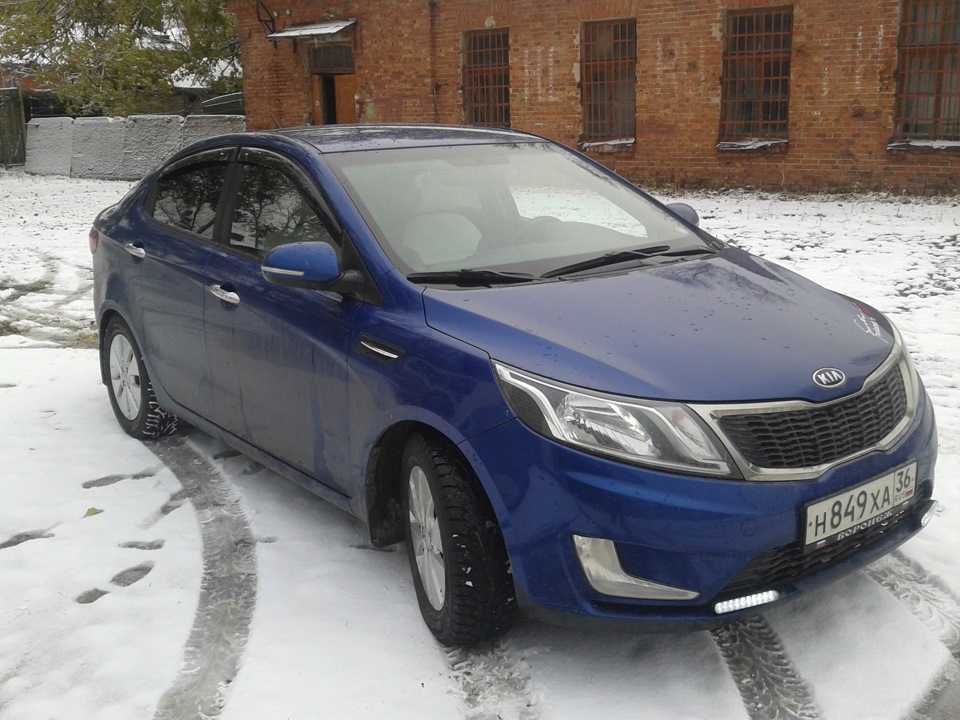 Kia Rio 3 синяя