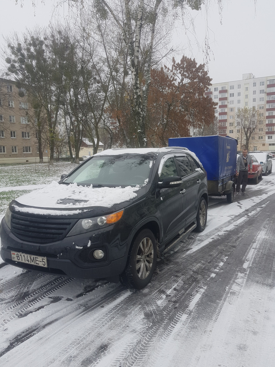 Как подключить электрику фаркопа на киа соренто