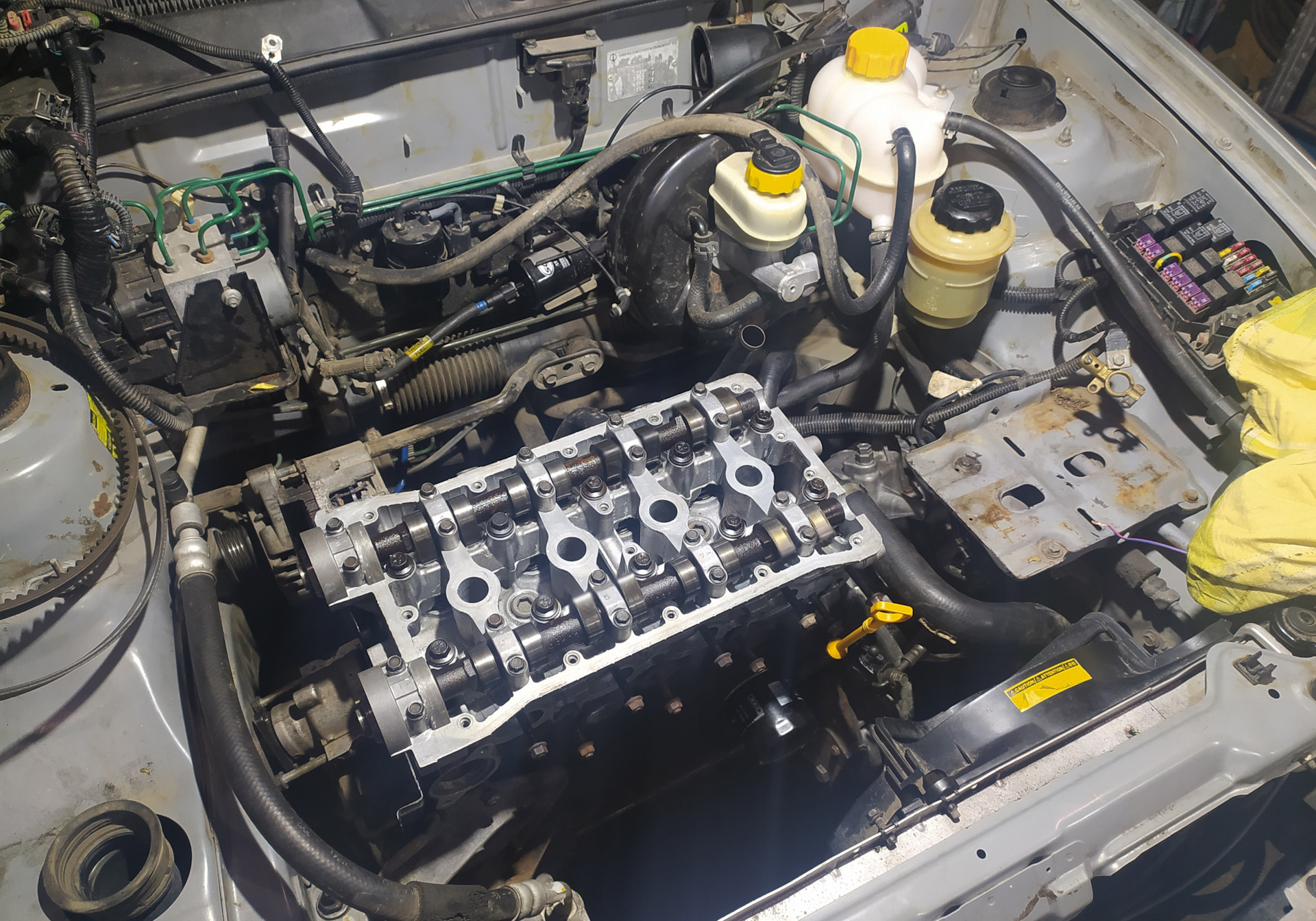 Задняя крышка коленвала