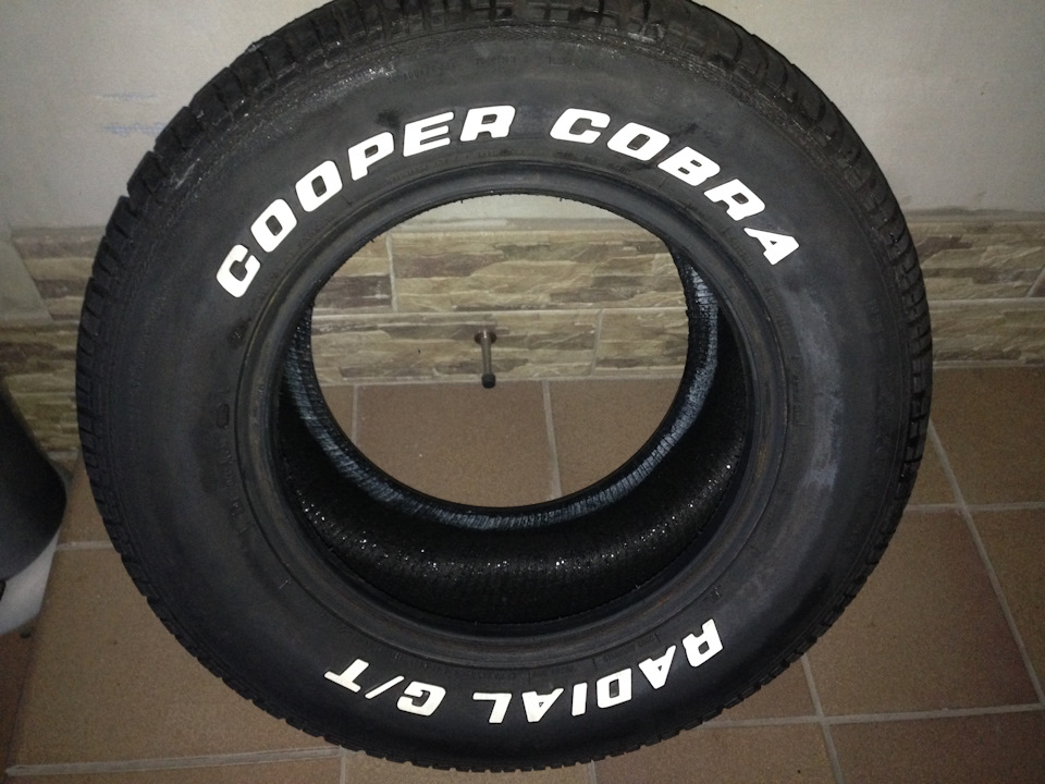 Нашел таки задние тапки 295/50/15 Cooper Cobra - Pontiac Firebird, 9.9 л., ...