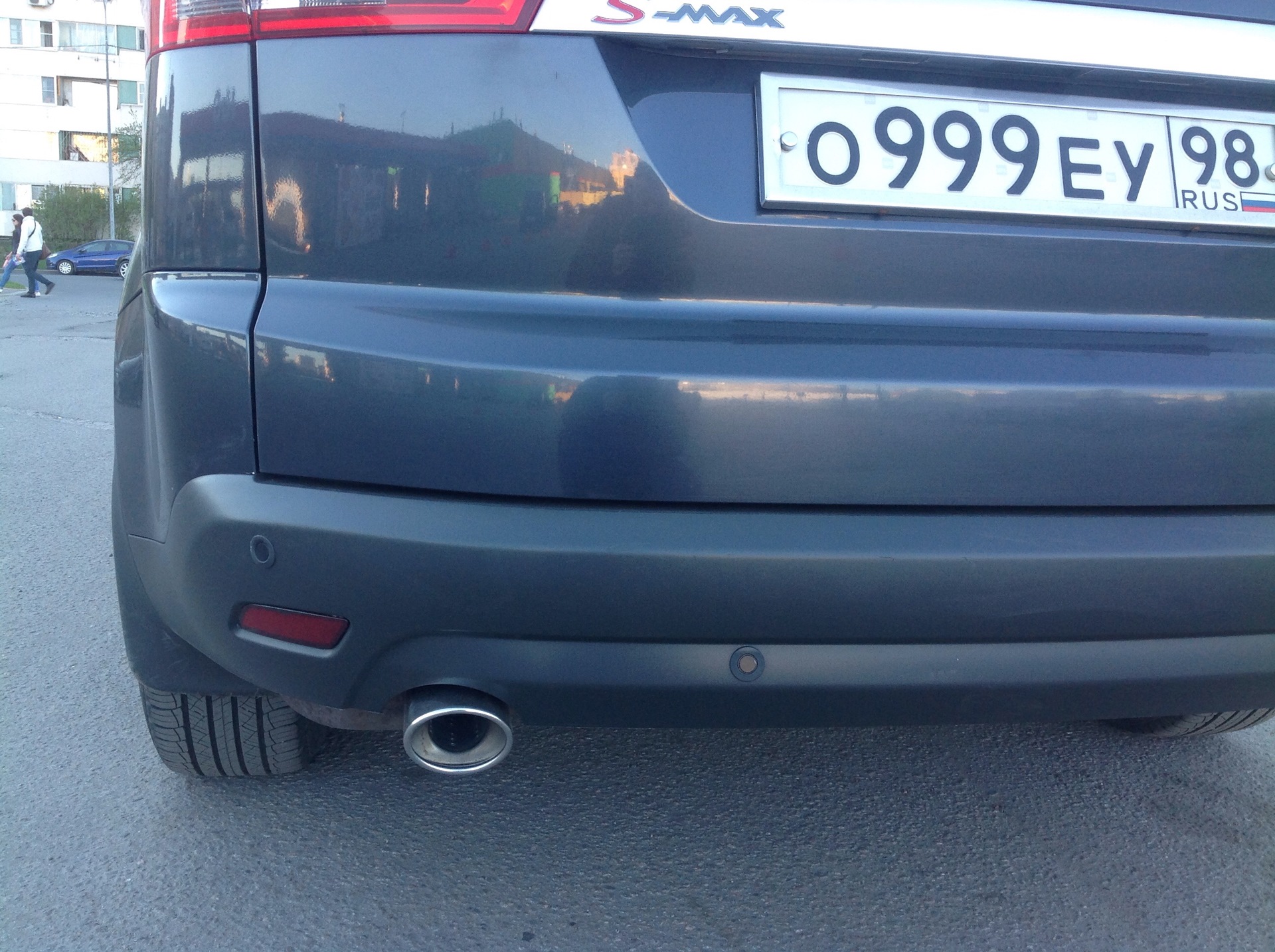 Насадка на глушитель…+10 л.с. ))) — Ford S-Max (1G), 2 л, 2010 года ...