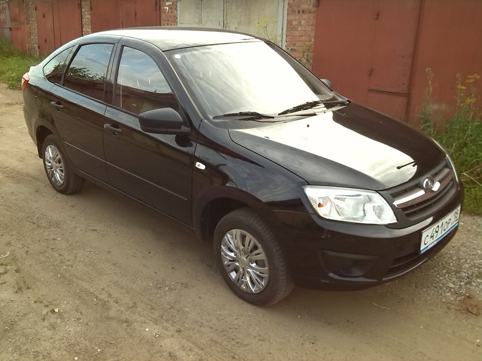Тонировка — Lada Гранта Лифтбек (1G), 1,6 л, 2014 года | тюнинг | DRIVE2
