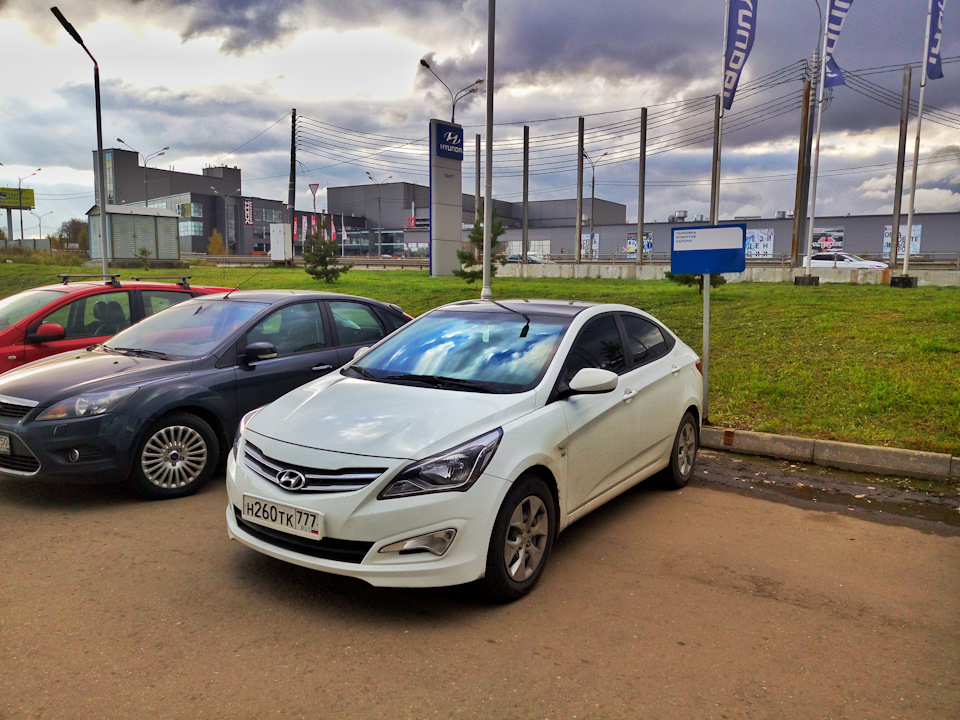 #15 — ТО-1 в Квист Мытищи — Hyundai Solaris, 1,6 л, 2016 года ...
