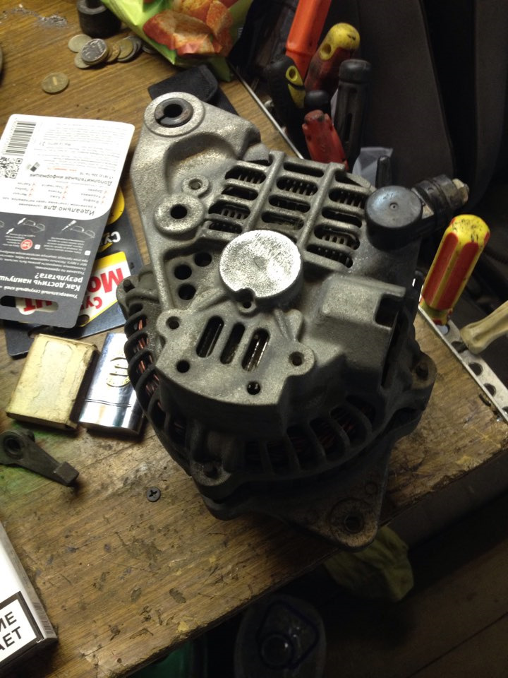 Перезаряд генератора — Subaru Forester (SF), 2 л, 1997 года ...