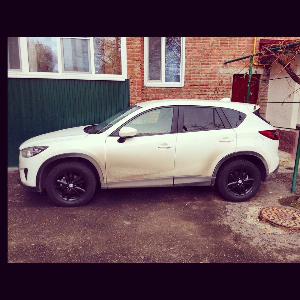 К зиме готов — Mazda CX-5 (1G), 2 л, 2014 года | шины | DRIVE2