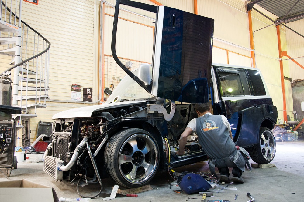 Scion Xb (Полный аэрокит с расширением+турбо+R20+кастом покраска+пневма ...