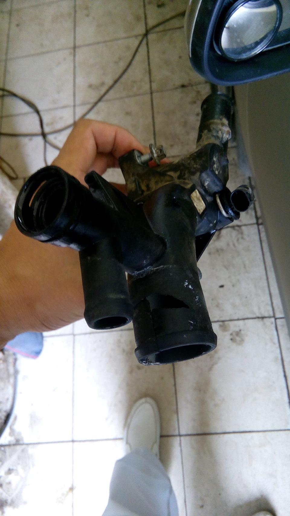 Замена пластикового переходника… — Opel Astra J, 1,4 л, 2011 года ...