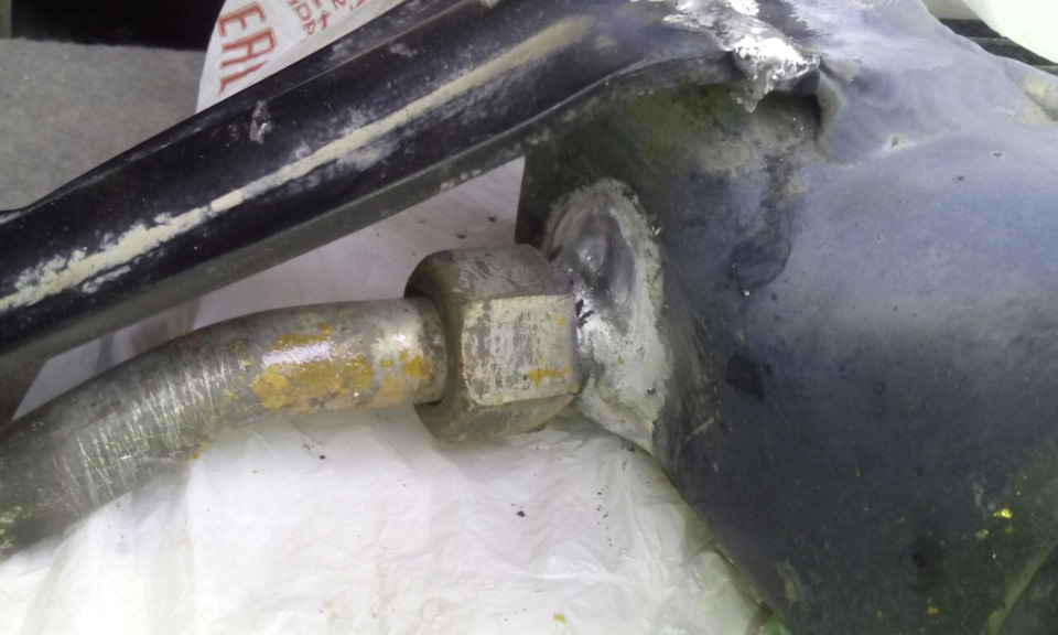 Восстановление масляного радиатора — Nissan Patrol GR II (Y61), 2,8 л ...