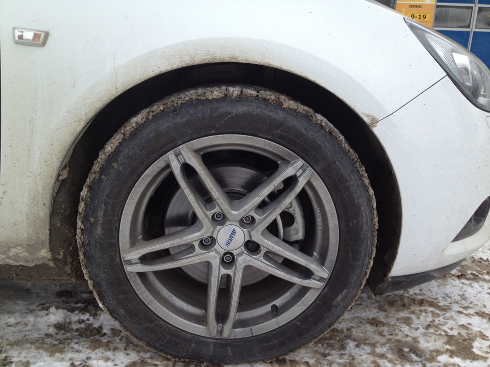 Весна 2013 + отчет об установке пружин — Opel Astra J GTC, 1,4 л, 2012 ...