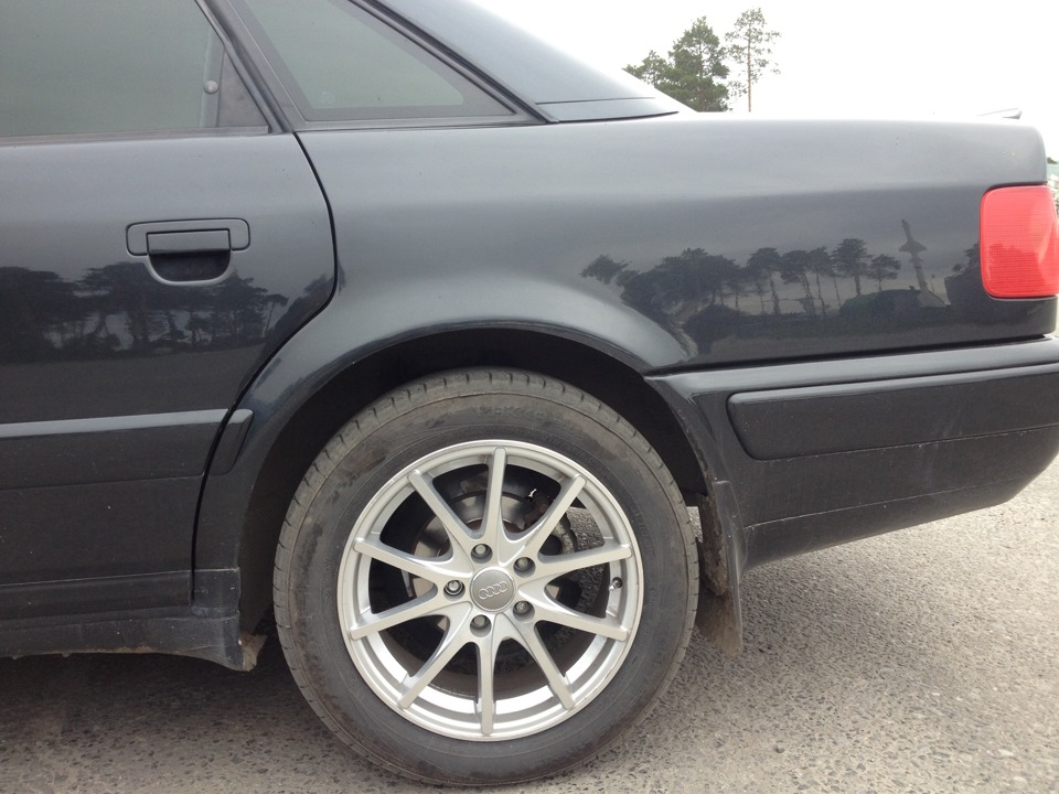 ПОставил пружины FK -35mm + Стойки Каяба Excel-G — Audi 100 (C4), 2,3 л ...