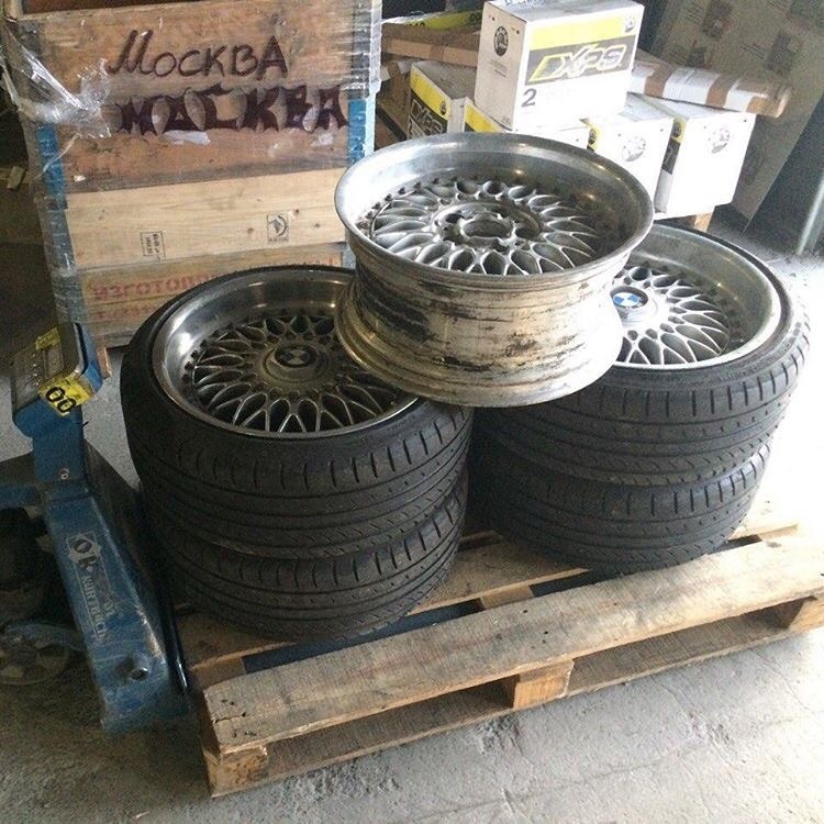 Прикупил новые диски. Оригинал BBS RC90. — BMW Z3, 1,9 л, 1996 года ...