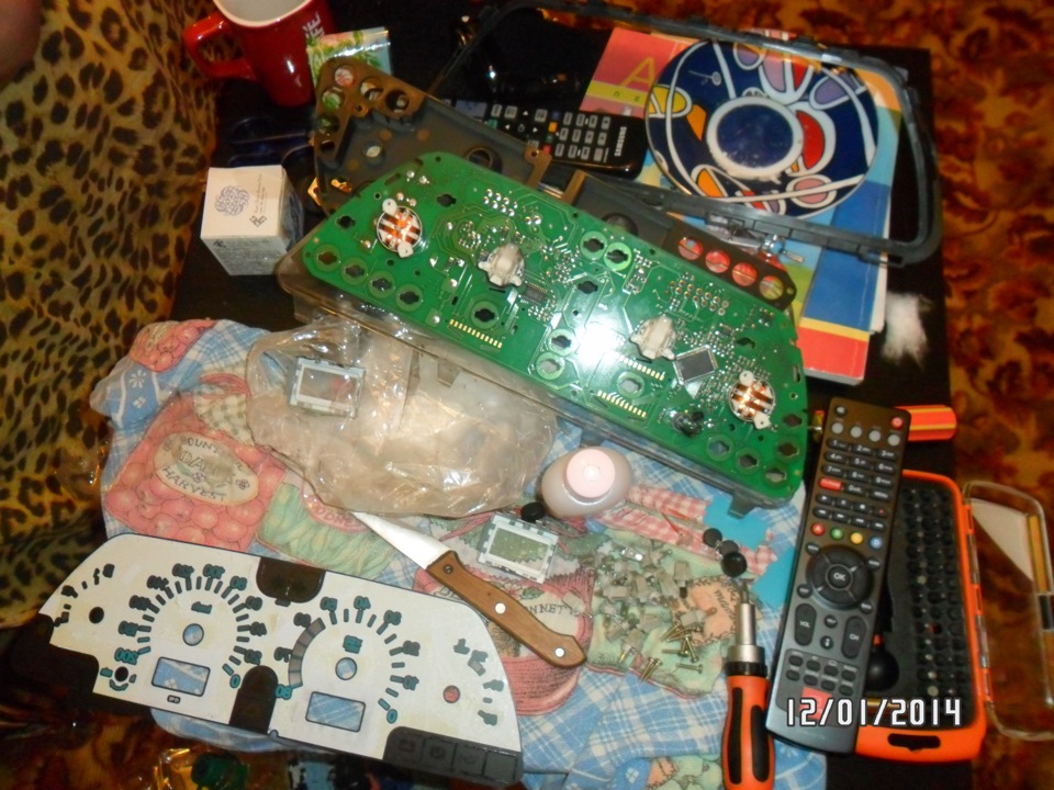 подсветка приборной панели 2114 — Lada 21093i, 1,5 л, 2001 года ...